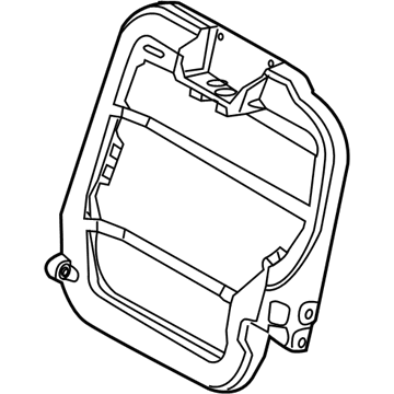 Ford BU5Z-96613A38-A Frame - Rear Seat Back Retainer