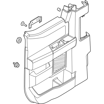 Ford PC3Z-2827411-BA Panel - Door Trim - Upper
