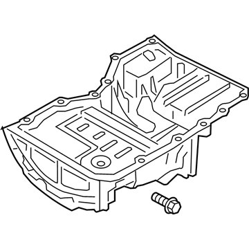 Lincoln CM5Z-6675-D Pan Assembly - Engine Oil