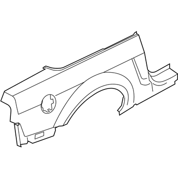 Ford AR3Z-7627840-A Panel - Body Side - Rear