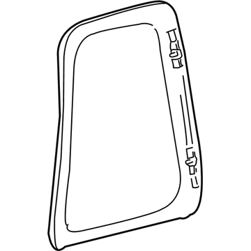 Ford F87Z-9829710-AA Glass - Quarter Window