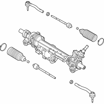 Ford NB3Z-3504-C Gear - Rack And Pinion Steering