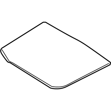 Mercury 6G1Z-5445026-AA Cover Assembly - Spare Wheel Well Panel