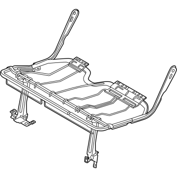 Ford MB3Z-7863161-C Frame And Spring - Rear Seat Cushion
