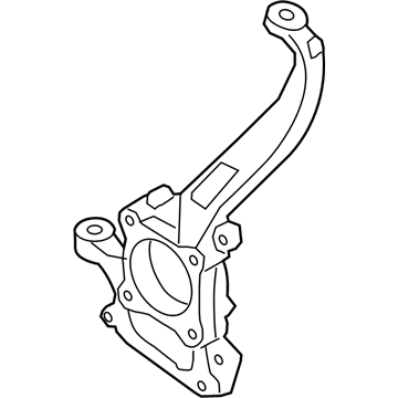 Ford JL3Z-3K185-B Knuckle - Front Wheel