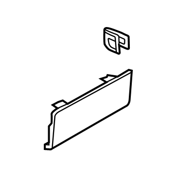 Ford ML3Z-16266A20-AA Escutcheon - Door Inside Handle