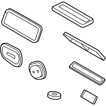 Ford G3GZ-19W700-B Seal Kit G3GZ-19W700-B Ford Seal Kit Illustration 1 of 1