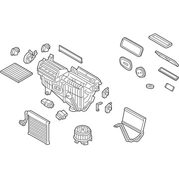 G3GZ-19B555-S Ford Case Assembly Illustration 1 of 1