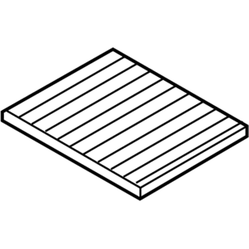 Lincoln DG9Z-19N619-AA Filter - Odour And Particles