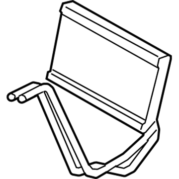 Lincoln DG9Z-18476-A Radiator And Seal Assembly - Heater