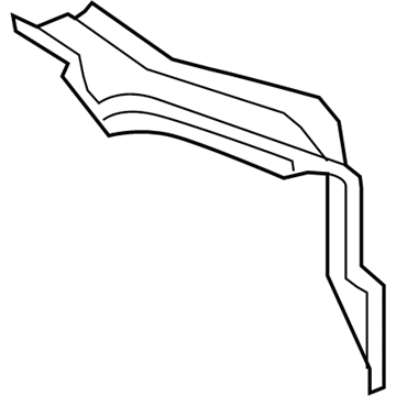 Ford 9T4Z-7441020-A Reinforcement - Roof Rail