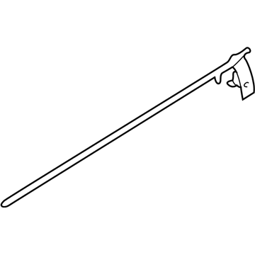 Ford 1W6Z-7621453-AB Weatherstrip Assembly - Door Window