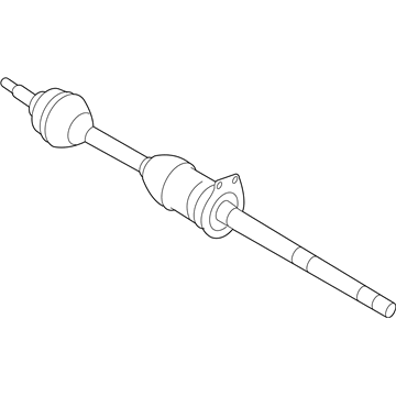 Ford CA5Z-3B436-A Shaft - Front Axle