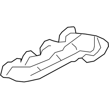Mercury 1L2Z-9431-BA Manifold Assembly - Exhaust