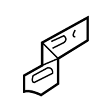 Ford 7T4Z-14A301-J Bracket, Front Driver Side 7T4Z-14A301-J Ford Bracket, Front Driver Side Illustration 1 of 1