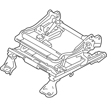 Ford 7T4Z-7861711-C Seat Adjuster, Driver Side 7T4Z-7861711-C Ford Seat Adjuster, Driver Side Illustration 1 of 1