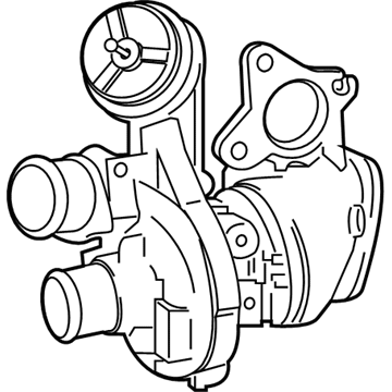 Ford DL3Z-6K682-E Turbocharger Assembly