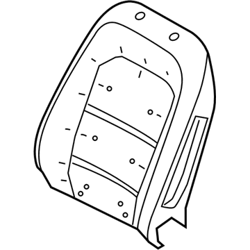 Ford LJ6Z-7864811-F Pad - Seat Back