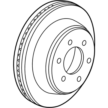 Ford FL3Z-2C026-E Rotor Assembly - Brake