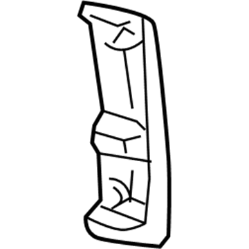 Ford 4L3Z-16278B10-AA Extension - Quarter Panel Rear