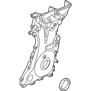 Ford DA8Z-6019-A Cover - Cylinder Front
