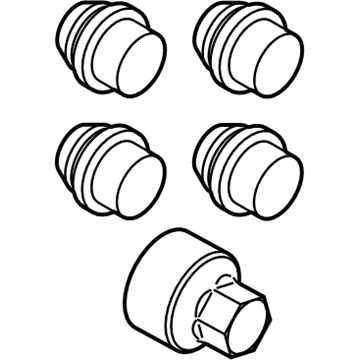 Lincoln DM5Z-1A043-A Nut - Wheel