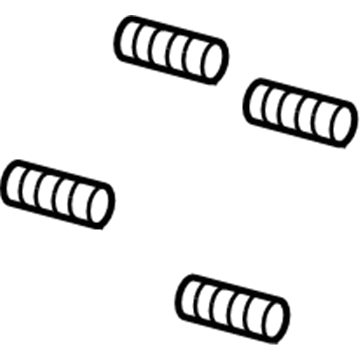 Mercury 5F9Z-1107-AA Bolt - Wheel