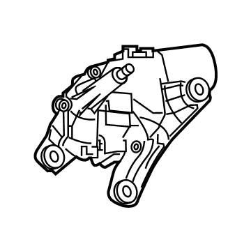Lincoln DS7Z-17508-X Motor Assembly - Wiper