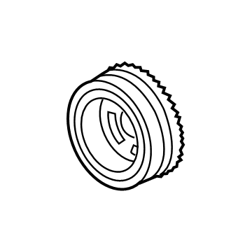 Ford NJ5Z-6312-A Pulley - Crankshaft