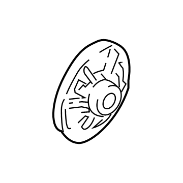 Lincoln HP5Z-18808-C Speaker Assembly