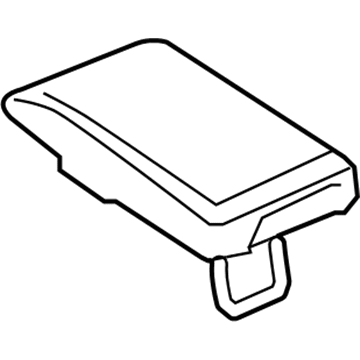 Lincoln 3W4Z-5406024-AAE Armrest Assembly - Console