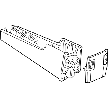 Lincoln 3W4Z-54045A36-AAA Console Assembly