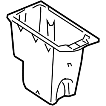 Lincoln 3W4Z-5406010-AAA Box Assembly - Glove Compartment