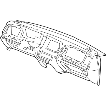 Mercury XW7Z5404320AAA Panel - Instrument