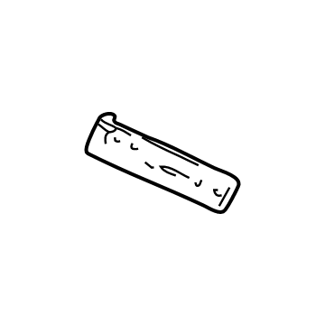 Mercury 1W3Z54046A63AAA Molding Assembly - Instrument