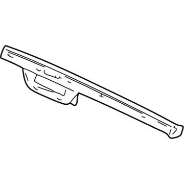 Mercury 1W3Z54046A62AAB Molding