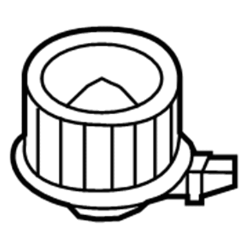 Ford CL1Z-19805-B Fan And Motor Assembly
