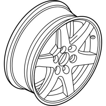 Ford NL3Z-1007-E Wheel Assembly