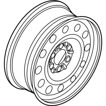 Ford RL3Z-1015-A Wheel, Spare