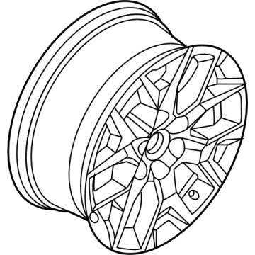 Ford SL1Z-1007-C Wheel