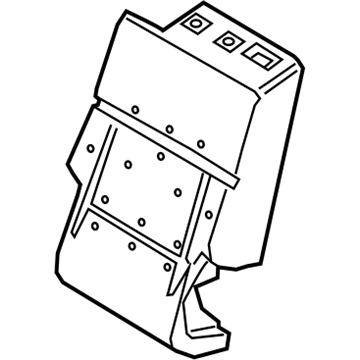Ford LB5Z-7866800-G Pad - Rear Seat Back