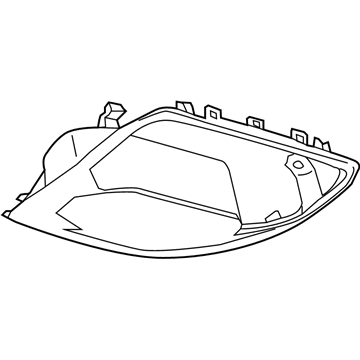 Ford BM5Z-58519A70-AA Console Assembly - Overhead