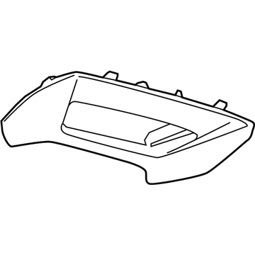 Ford BM5Z-58519B42-AA Panel - Console