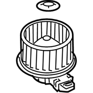 Ford 8G1Z-19805-BB Fan And Motor Assembly