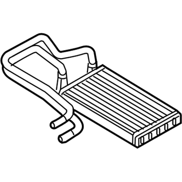 Ford AA5Z-18476-B Radiator And Seal Assembly - Heater