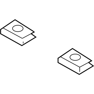 Ford D8BZ-14474-E Terminal - Male - Flat Type