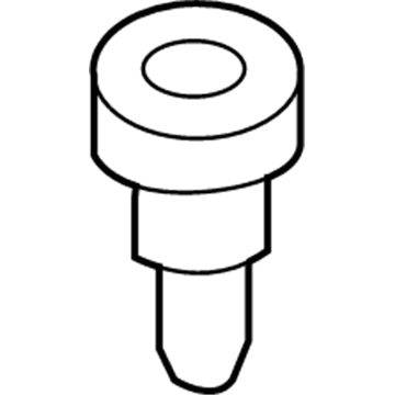 Ford -W705436-S300 Rivet - Plastic