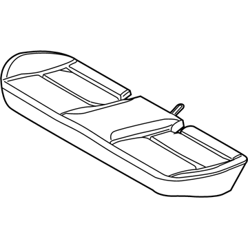 Ford DM5Z-5463840-B Pad - Rear Seat Cushion