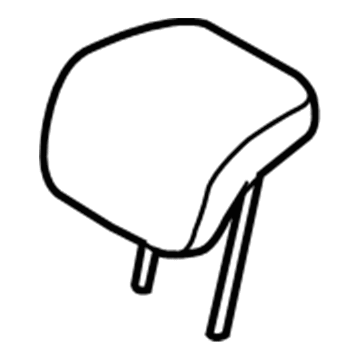 Ford CV6Z-58611A08-EC Head Rest Assembly