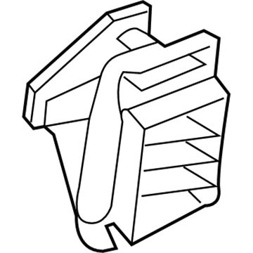 JL1Z-14D189-A Ford Bracket, Rear Passenger Side Illustration 1 of 1